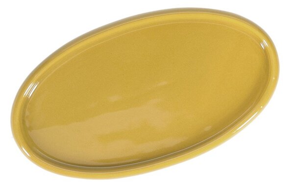 Piatto da portata giallo in gres Billie – ONA