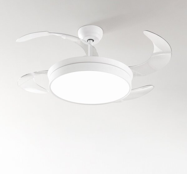 Ventilatore soffitto perenz open+ 7165 b ct led lampada soffitto - Perenz