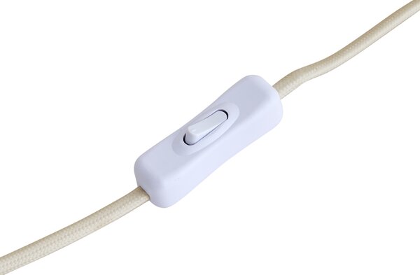 Lampada da tavolo retrò beige 41cm - Ophelia