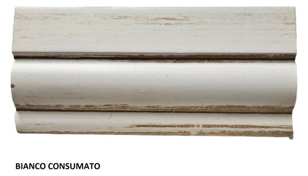 Scrivania 2 cassetti legno shabby vari colori 110x55x80 (1250)