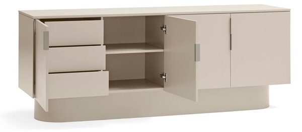 Cassettiera beige 200x78 cm Totem - Teulat