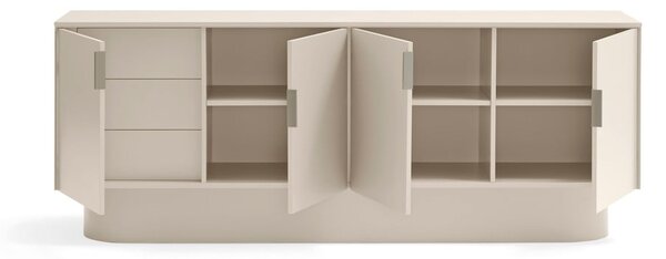 Cassettiera beige 200x78 cm Totem - Teulat