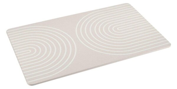 Tappetino per il bagno beige in diatomite 50x80 cm Nazca – Wenko
