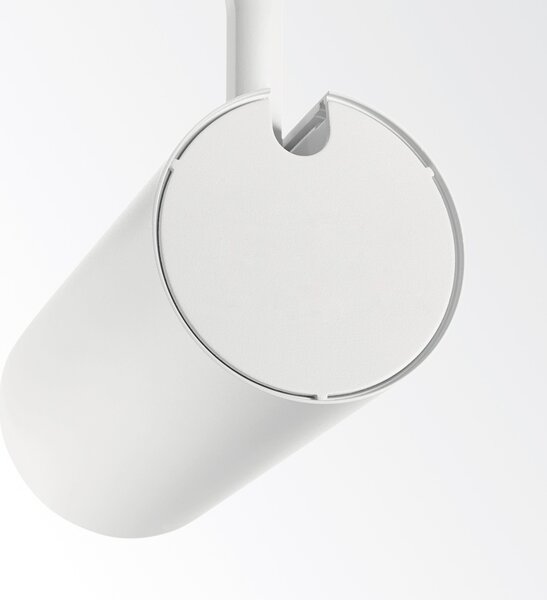 Proiettore Cilindrico Smile Alluminio Bianco Led 20W 3000K Luce Calda Cri80 24°