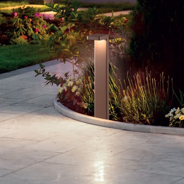 Paletto Moderno Esterno Huk Alluminio Ruggine Led 10,5W