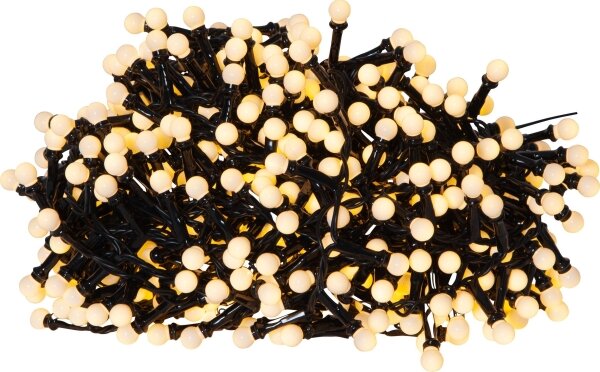 Eglo- Catena luminosa natalizia LED da esterno BERRY MINI 700xLED/8 funzioni 19m IP44 bianco caldo
