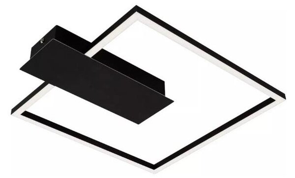 Briloner 3544-015 - Plafoniera LED dimmerabile NICO LED/12W/230V nero