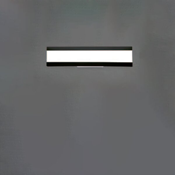Applique Contemporanea Rail Alluminio Nero Led 22W