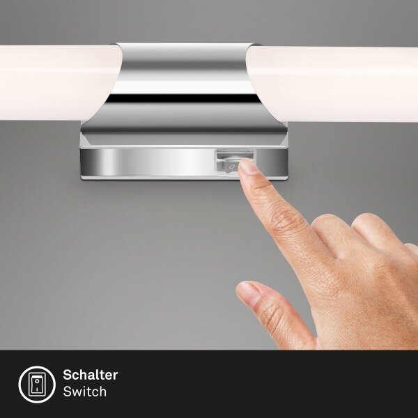 Briloner 2111-118 - Applique a LED da bagno SPLASH LED/11W/230V IP44