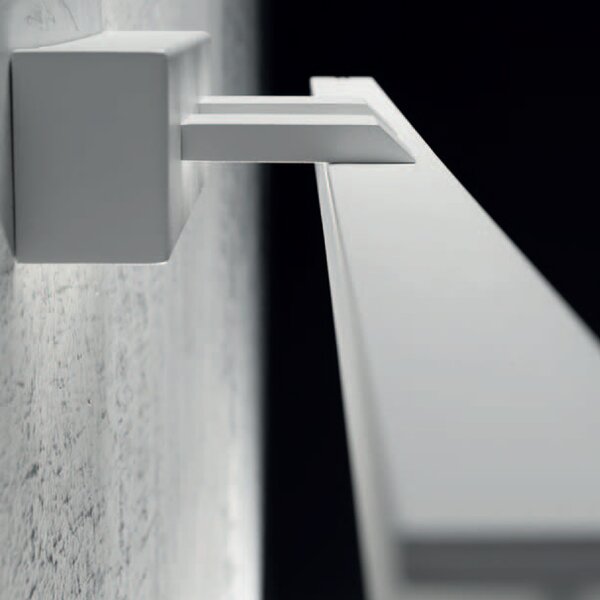 Applique Moderna Ruler Metallo Bianco Led 18W