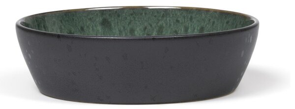 Ciotolina verde/nera in gres Gastro Green/Black – Bitz