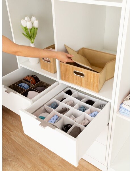 Cesto in bambù 31x31x15 cm Anji – Compactor