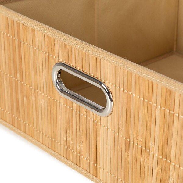 Cesto in bambù 31x31x15 cm Anji – Compactor