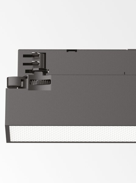Proiettore Lineare Display Metallo Nero Led 14W 3000K Luce Calda