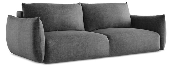 Divano grigio scuro allungabile 230 cm Leila – Makamii