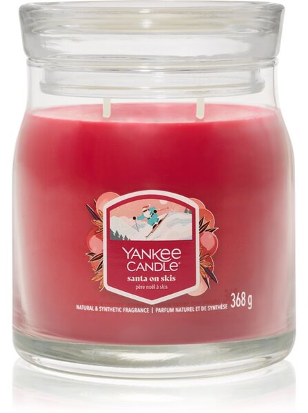 Yankee Candle Santa On Skis candela profumata 368 g
