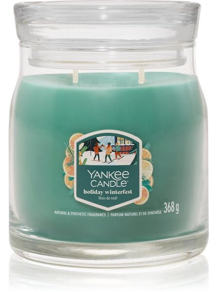 Yankee Candle Holiday Winterfest candela profumata Signature 368 g