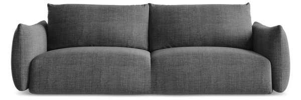 Divano grigio scuro allungabile 230 cm Leila – Makamii