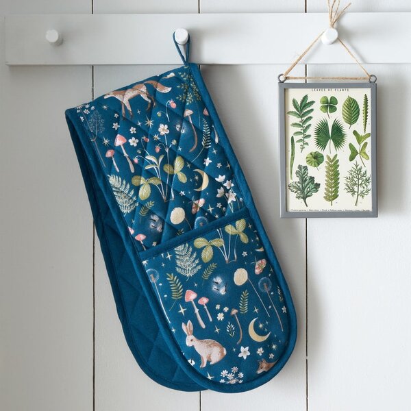 Doppio guanto da cucina in cotone Enchanted Twilight Animals – Catherine Lansfield