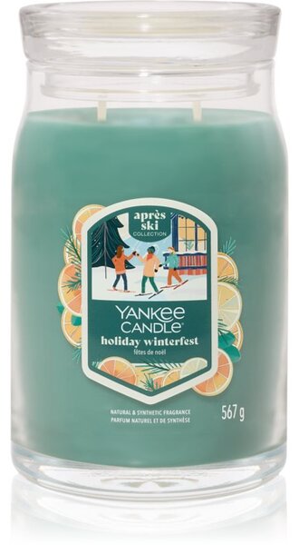 Yankee Candle Holiday Winterfest candela profumata Signature 567 g