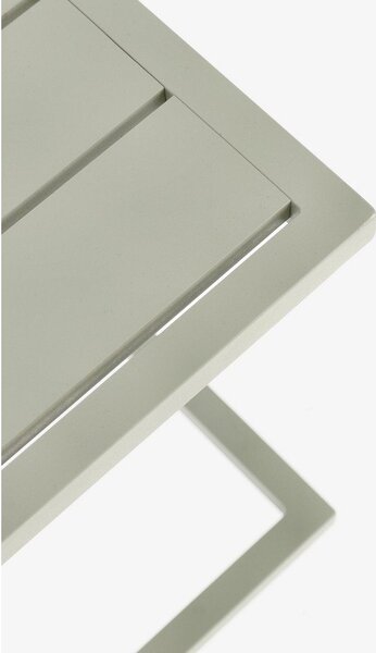 Tavolino da giardino in alluminio 40x40 cm Taylor – Bizzotto