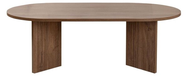 Tavolino da salotto marrone scuro con effetto noce 60x119 cm Sable – Kalune Design