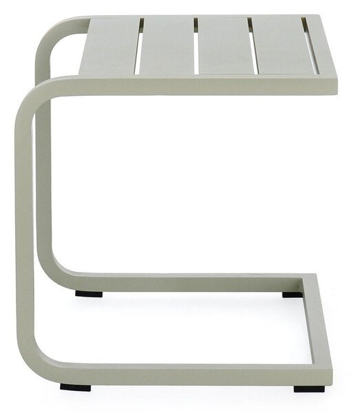Tavolino da giardino in alluminio 40x40 cm Taylor – Bizzotto