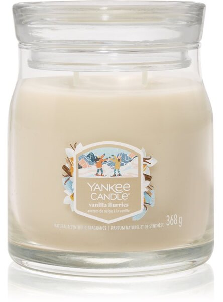 Yankee Candle Vanilla Flurries candela profumata Signature 368 g