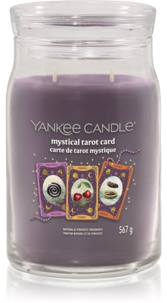 Yankee Candle Halloween Mystical Tarot Card candela profumata Signature 567 g