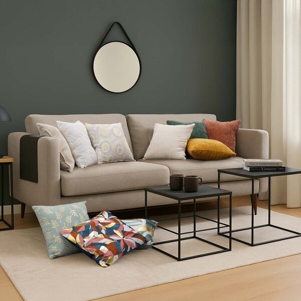 Federa decorativa in misto cotone 40x40 cm Ilies – douceur d'intérieur