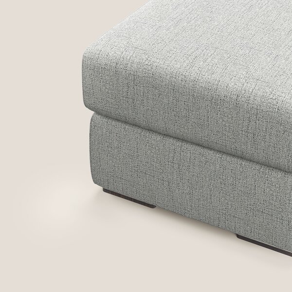 Sun pouf apribile contenitore in tessuto impermeabile fiammato T03 gri