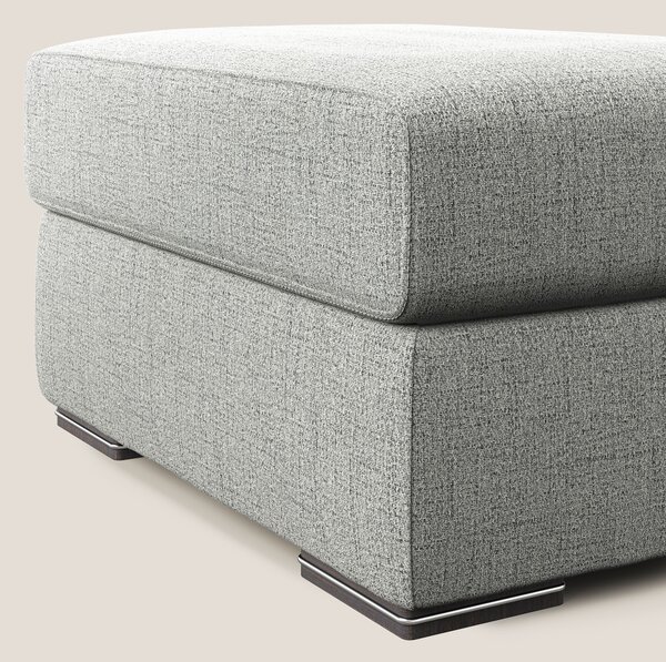 Sun pouf apribile contenitore in tessuto impermeabile fiammato T03 gri