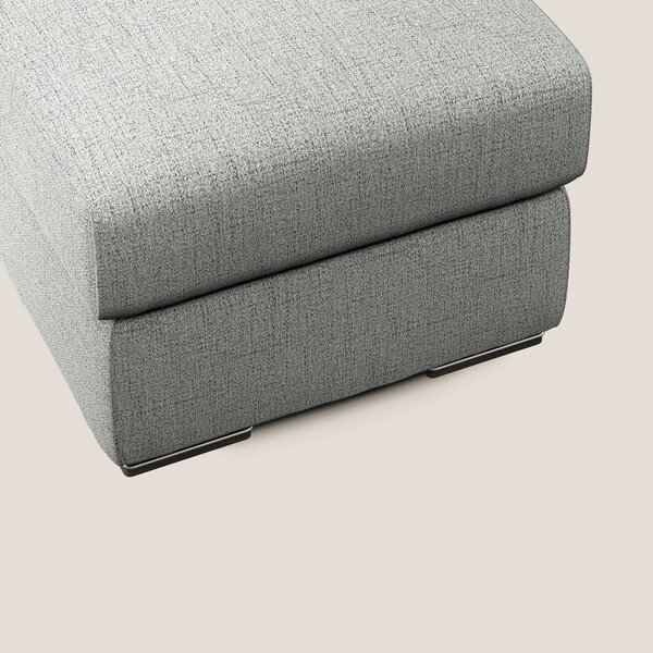 Sun pouf apribile contenitore in tessuto impermeabile fiammato T03 gri
