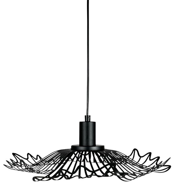 Lampada a sospensione Dyberg Larsen, Flora, dimmerabile, Nero, Soggiorno, Metallo, Design