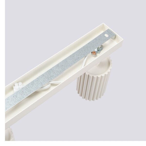 Faretto color crema 6,5x81 cm Gleam – Sollux