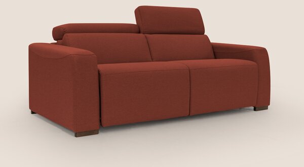 Poseidon divano letto + relax elettrico in tessuto smacchiabile imperm
