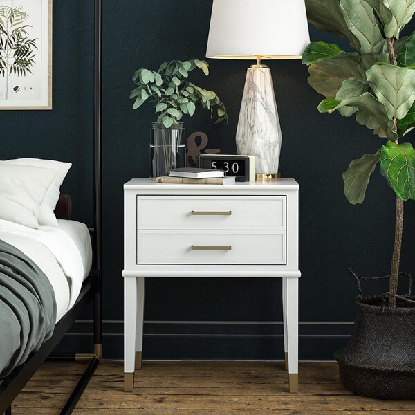 Comodino bianco Westerleigh – Støraa