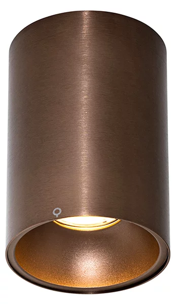Faretto moderno bronzo scuro - Deep
