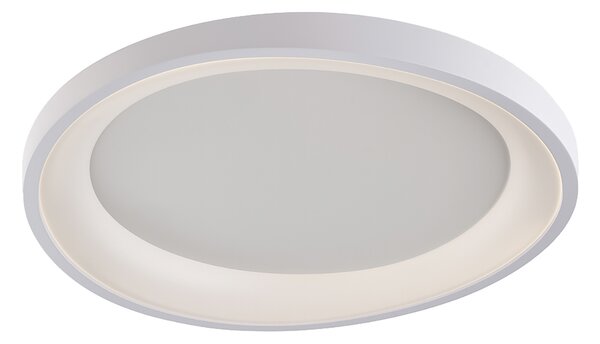 Plafoniera Moderna Perth In Plastica Bianca Con Led Integrato 32W 4000K