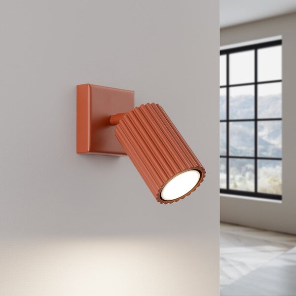 Faretto color mattone 8x16 cm Gleam – Sollux