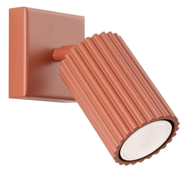 Faretto color mattone 8x16 cm Gleam – Sollux