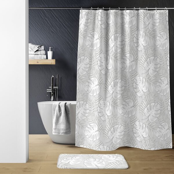 Tenda per doccia 180x200 cm Amber – douceur d'intérieur
