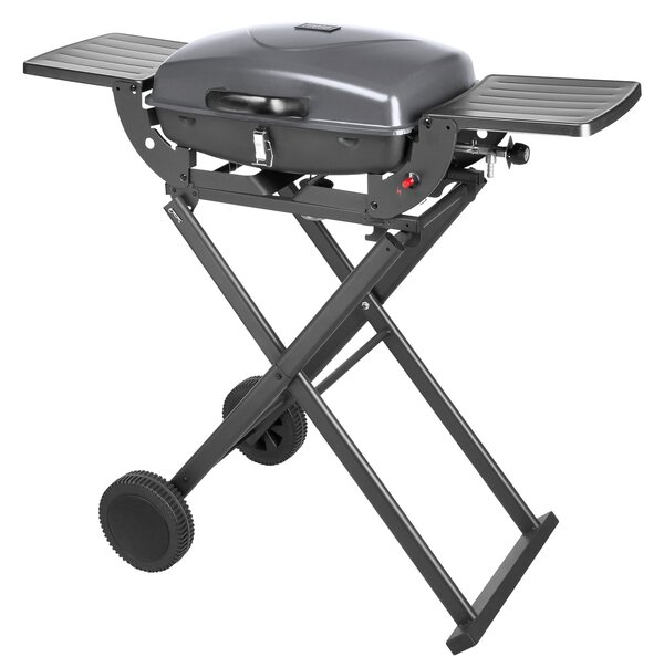 Grill a gas portatile pieghevole su ruote BBQ-1000