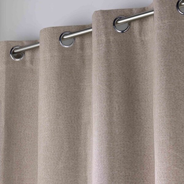 Tenda oscurante marrone 140x180 cm Crepuscule - douceur d'intérieur