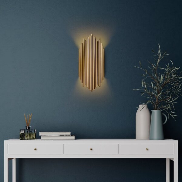 Lampada da parete dorata Kara – Opviq lights