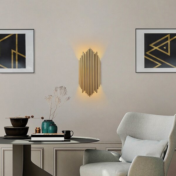 Lampada da parete dorata Kara – Opviq lights