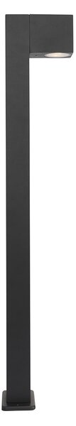 Lampada da terra per esterni industriale grigio scuro 80 cm IP44 - Baleno