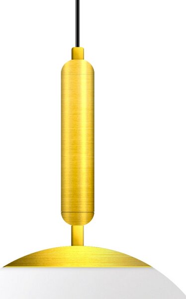 Lampadario da soffitto Luna Oro 1 x E27 M LEDME