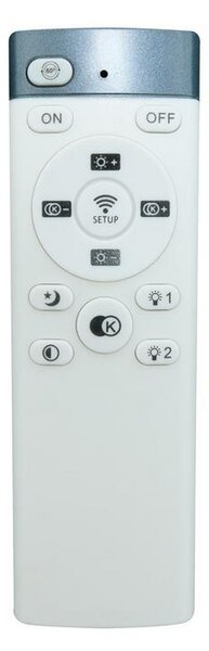 Lampadario Led da soffitto Tire Bianco 56W Dimmerabile con temperatura colore regolabile con telecomando M LEDME