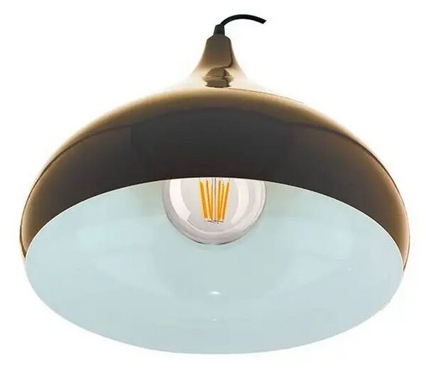 Lampadario da soffitto Coppen Nero 1 x E27